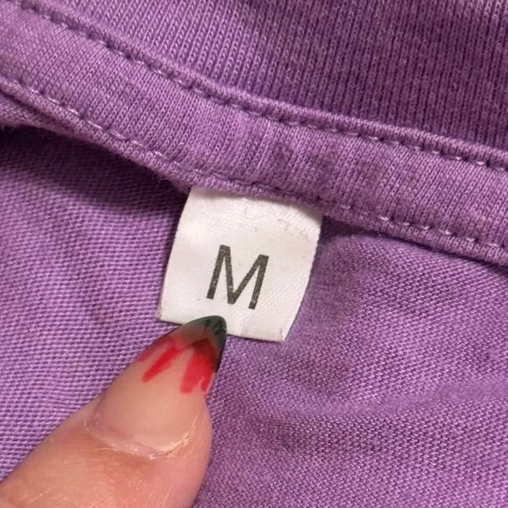 Lavender Grraphic Tee Size Medium